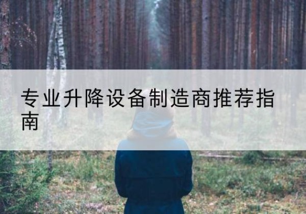 盐池电动剪叉升降平台厂家-专业升降设备制造商推荐指南
